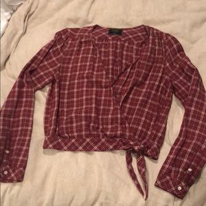 Red Abercrombie Top